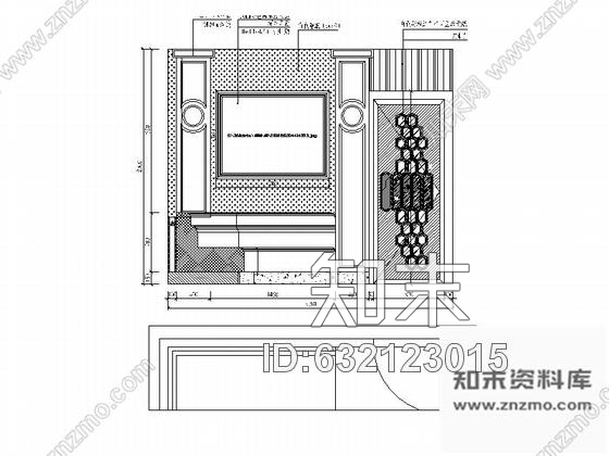施工图厦门高档量贩式KTV室内装修施工图含效果cad施工图下载【ID:632123015】