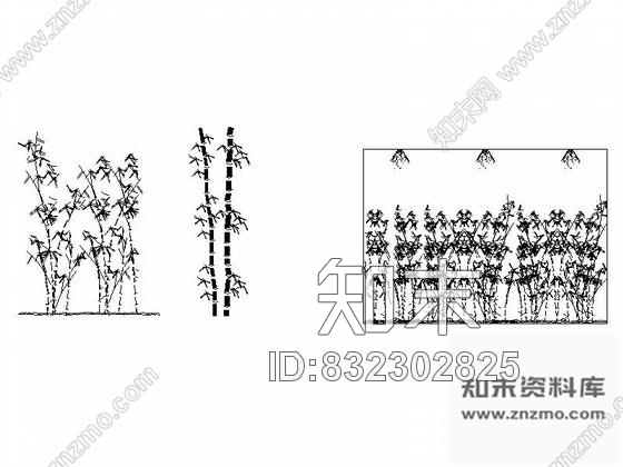 图块/节点室内外植物CAD图块下载cad施工图下载【ID:832302825】
