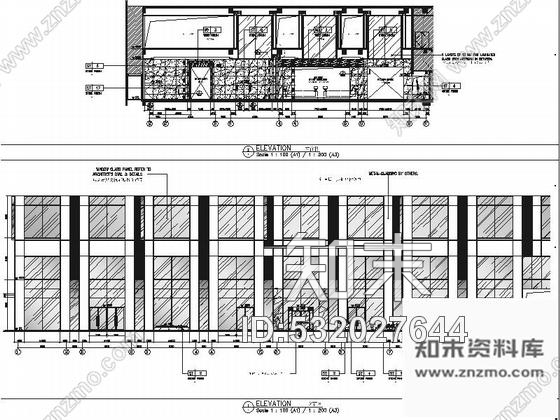 施工图浙江全球国际化金融中心高档现代风格综合性酒店装修施工图含效果cad施工图下载【ID:532027644】