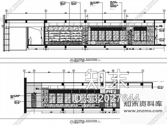 施工图浙江全球国际化金融中心高档现代风格综合性酒店装修施工图含效果cad施工图下载【ID:532027644】