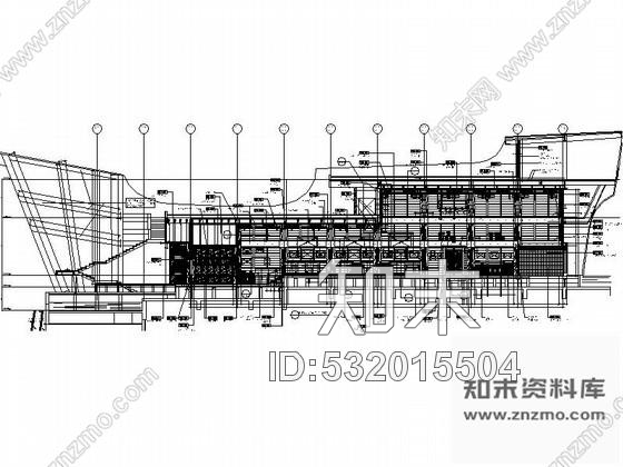 施工图奢华主题船型酒吧室内设计施工图cad施工图下载【ID:532015504】