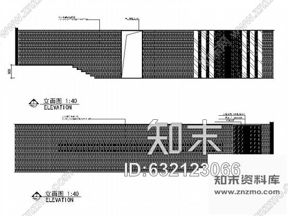 施工图北京某五星级酒店电影院室内装修施工图cad施工图下载【ID:632123066】