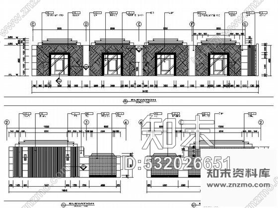 施工图南京经典五星级酒店室内施工图cad施工图下载【ID:532026651】