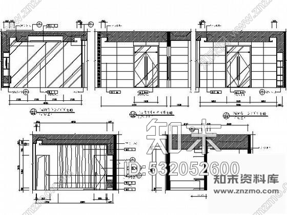 施工图五星酒店商务中心施工图cad施工图下载【ID:532052600】