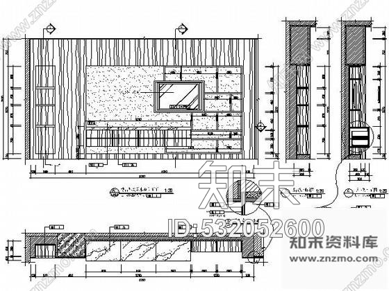 施工图五星酒店商务中心施工图cad施工图下载【ID:532052600】