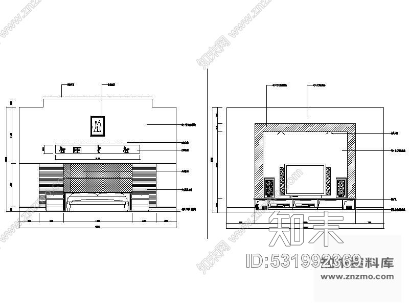 施工图上海现代二层别墅施工图含效果施工图下载【ID:531992369】