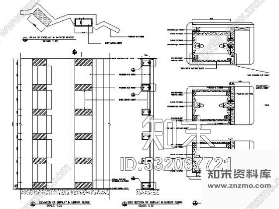 施工图上海Dior男装专卖店施工图含实景cad施工图下载【ID:532067721】