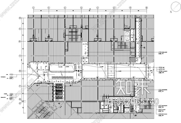 安徽包河万达广场大型商场设计施工图附效果图+物料单cad施工图下载【ID:532065740】