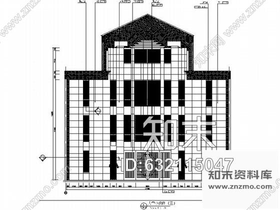 施工图浙江新城核心区雅致中式风情会所设计装修施工图含效果及手绘图cad施工图下载【ID:632115047】