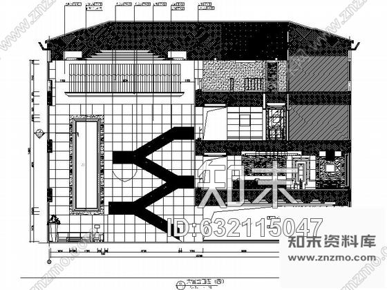 施工图浙江新城核心区雅致中式风情会所设计装修施工图含效果及手绘图cad施工图下载【ID:632115047】
