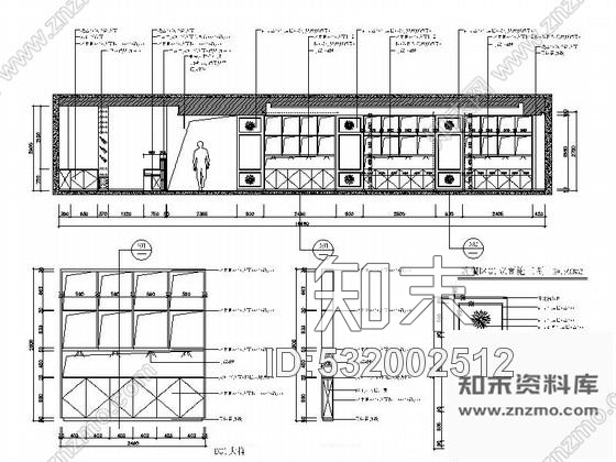 施工图福州有风格有态度时尚主题餐厅室内施工图含效果图cad施工图下载【ID:532002512】