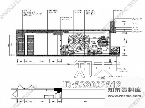 施工图福州有风格有态度时尚主题餐厅室内施工图含效果图cad施工图下载【ID:532002512】