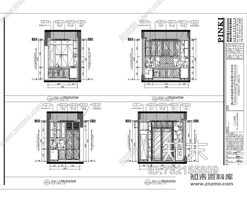 刘卫军金茂·佛山绿岛湖项目示范区别墅样板房丨效果图+CAD施工图+官方摄影cad施工图下载【ID:732155809】