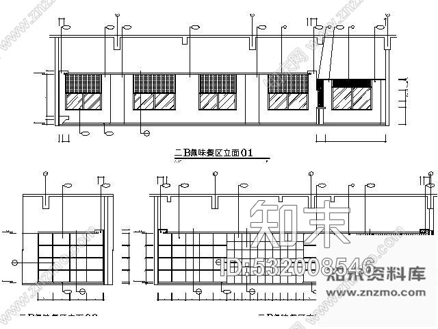 施工图260平米风味餐厅施工图cad施工图下载【ID:532008546】