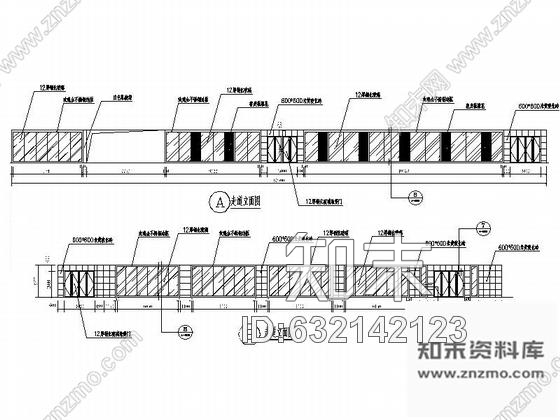 施工图武汉城市商业中心现代综合广场装修施工图cad施工图下载【ID:632142123】