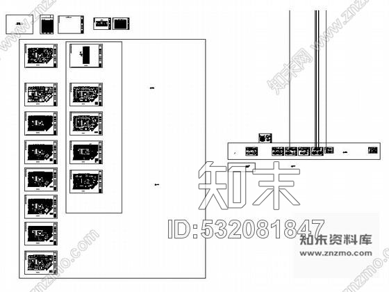 施工图上海某集团豪华办公室室内设计装修CAD施工图cad施工图下载【ID:532081847】