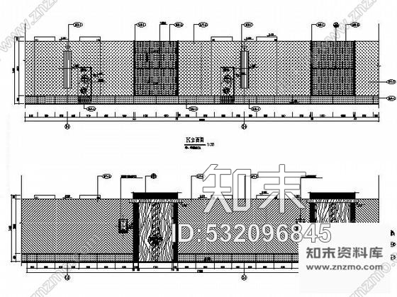 施工图国际会议中心6号会议室施工图cad施工图下载【ID:532096845】