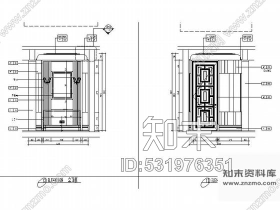 施工图江苏高档现代风格三层别墅室内装修施工图含水电高清实景图推荐！施工图下载【ID:531976351】