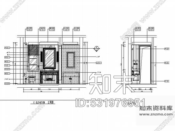 施工图江苏高档现代风格三层别墅室内装修施工图含水电高清实景图推荐！施工图下载【ID:531976351】