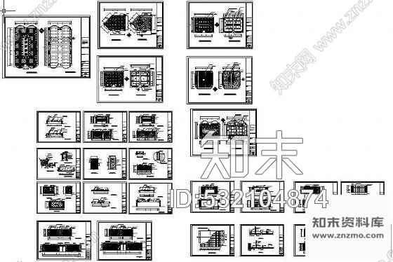 施工图会议室装饰图cad施工图下载【ID:532104874】