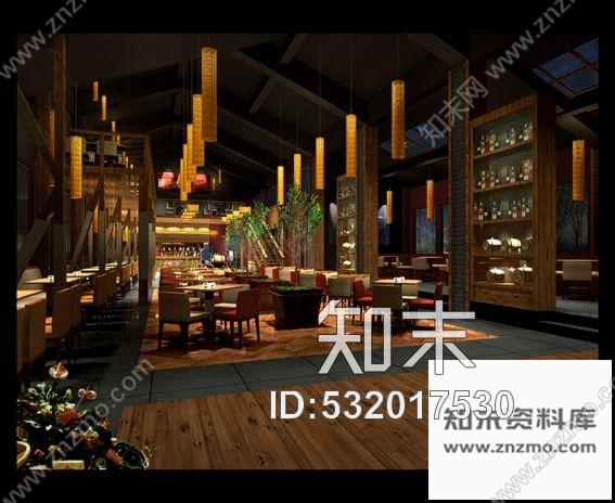 施工图某古典酒吧装修(含效果)cad施工图下载【ID:532017530】