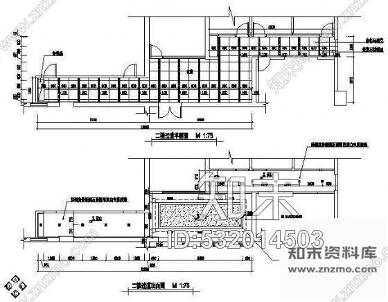 施工图餐厅装修图纸cad施工图下载【ID:532014503】