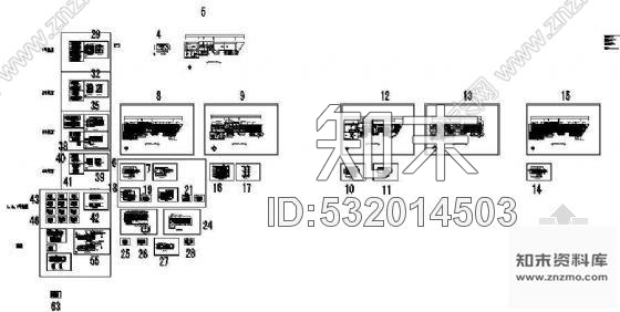 施工图餐厅装修图纸cad施工图下载【ID:532014503】