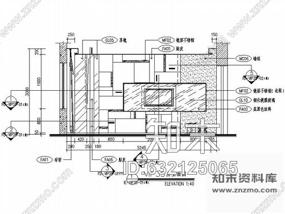 施工图石家庄品牌企业集团现代KTV会所装修图含效果cad施工图下载【ID:632125065】