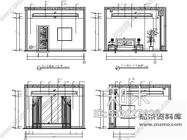 施工图苏州国际花园式酒店客房部施工图cad施工图下载【ID:532027620】