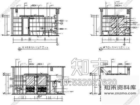 施工图苏州国际花园式酒店客房部施工图cad施工图下载【ID:532027620】