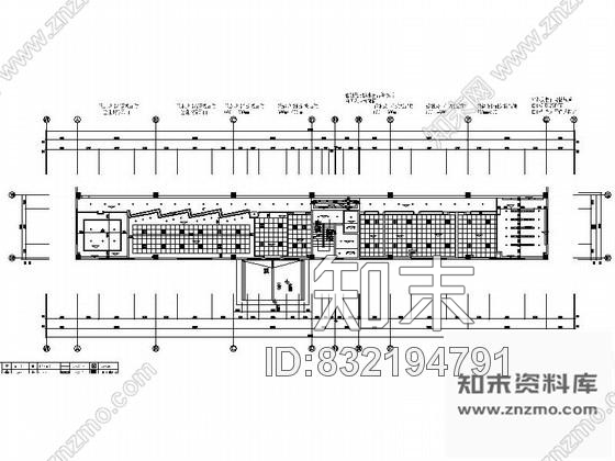 图块/节点三层办公楼室内装修平面图施工图下载【ID:832194791】