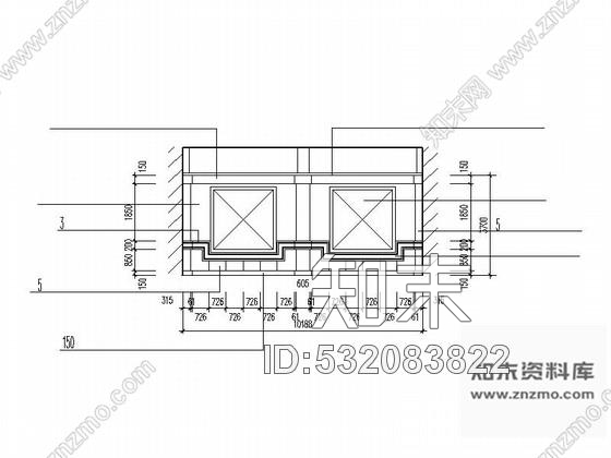 施工图会议综合楼室内装修施工图cad施工图下载【ID:532083822】