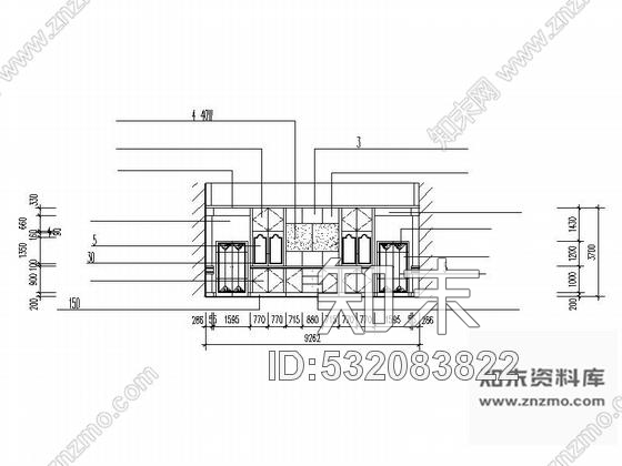 施工图会议综合楼室内装修施工图cad施工图下载【ID:532083822】