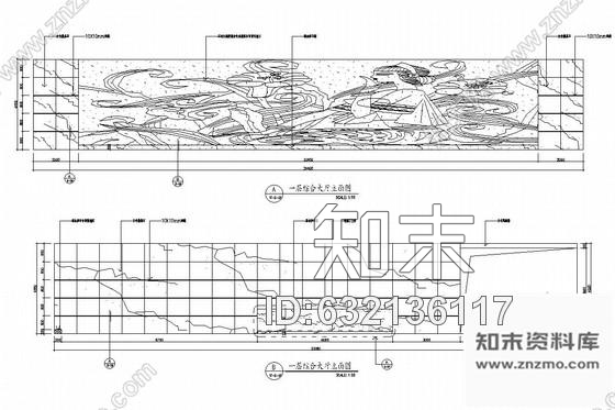 施工图杭州市中心核心地带重点惠民工程文化中心装修图含实景图cad施工图下载【ID:632136117】