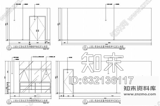 施工图杭州市中心核心地带重点惠民工程文化中心装修图含实景图cad施工图下载【ID:632136117】