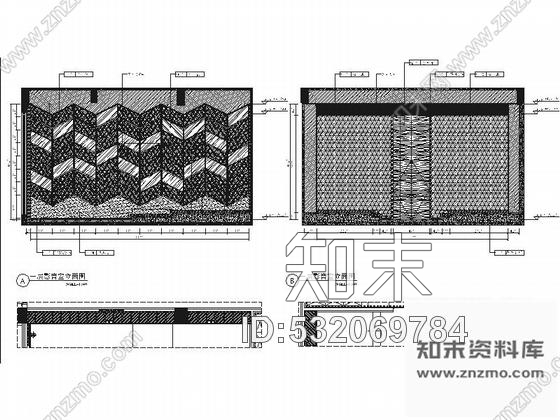 施工图河南新新花园洋房区典雅欧式风格售楼处装修施工图含效果施工图下载【ID:532069784】