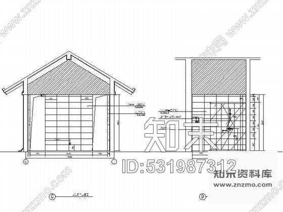 施工图海南某度假区别墅A户型室内装修图施工图下载【ID:531987312】