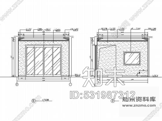 施工图海南某度假区别墅A户型室内装修图施工图下载【ID:531987312】