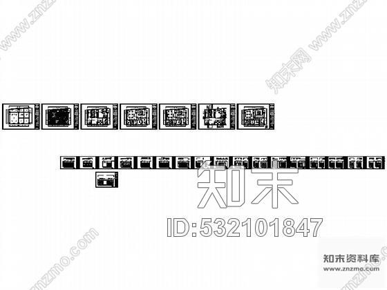 施工图宁波贸易公司办公空间装修图cad施工图下载【ID:532101847】