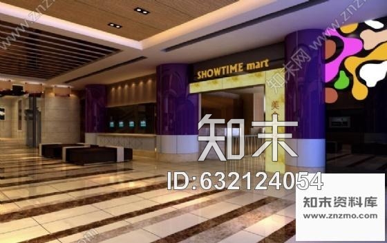 施工图湖北某时尚KTV会所局部室内装修图含效果cad施工图下载【ID:632124054】