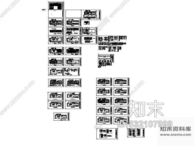 施工图某汽贸4S店装饰施工图cad施工图下载【ID:532107999】