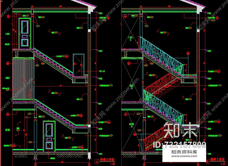 梁景华-深圳观澜高尔夫3层欧式别墅样板间施工图含实景照片施工图下载【ID:732157809】