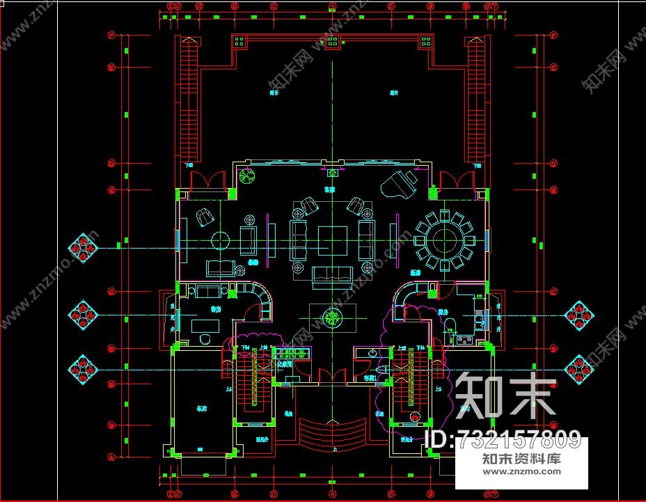 梁景华-深圳观澜高尔夫3层欧式别墅样板间施工图含实景照片施工图下载【ID:732157809】