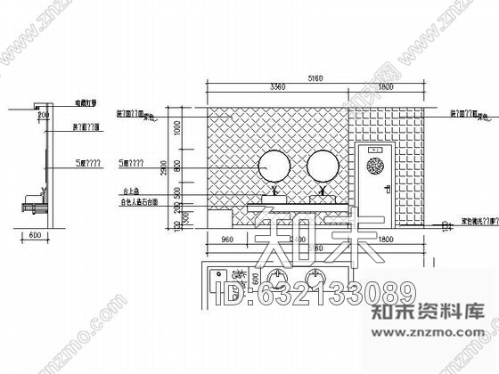 施工图浙江三层网球中心室内装修CAD施工图含效果cad施工图下载【ID:632133089】