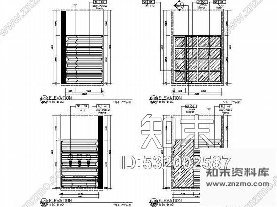 施工图新疆充满韵律感的情调西餐厅CAD施工图含实景照片cad施工图下载【ID:532002587】