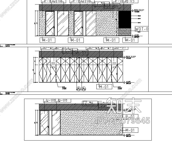 世邦机器科技集团办公空间设计施工图附效果图cad施工图下载【ID:532079845】