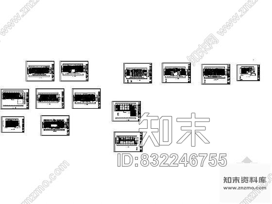 图块/节点消防支队办公楼平面图cad施工图下载【ID:832246755】
