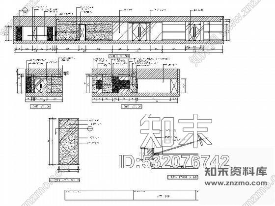 施工图江苏某售楼处室内装修图cad施工图下载【ID:532076742】