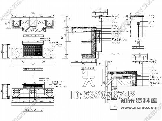 施工图江苏某售楼处室内装修图cad施工图下载【ID:532076742】