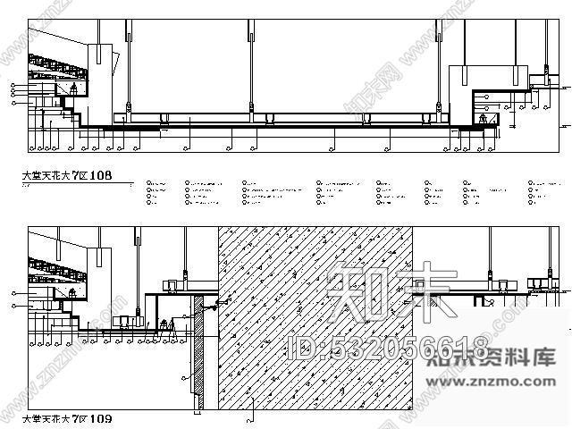 施工图涉外商务酒店大堂施工图cad施工图下载【ID:532056618】